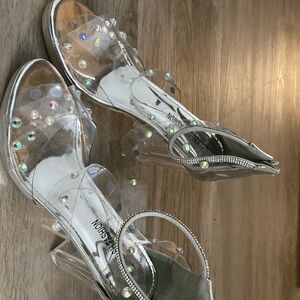 Woman’s high heels